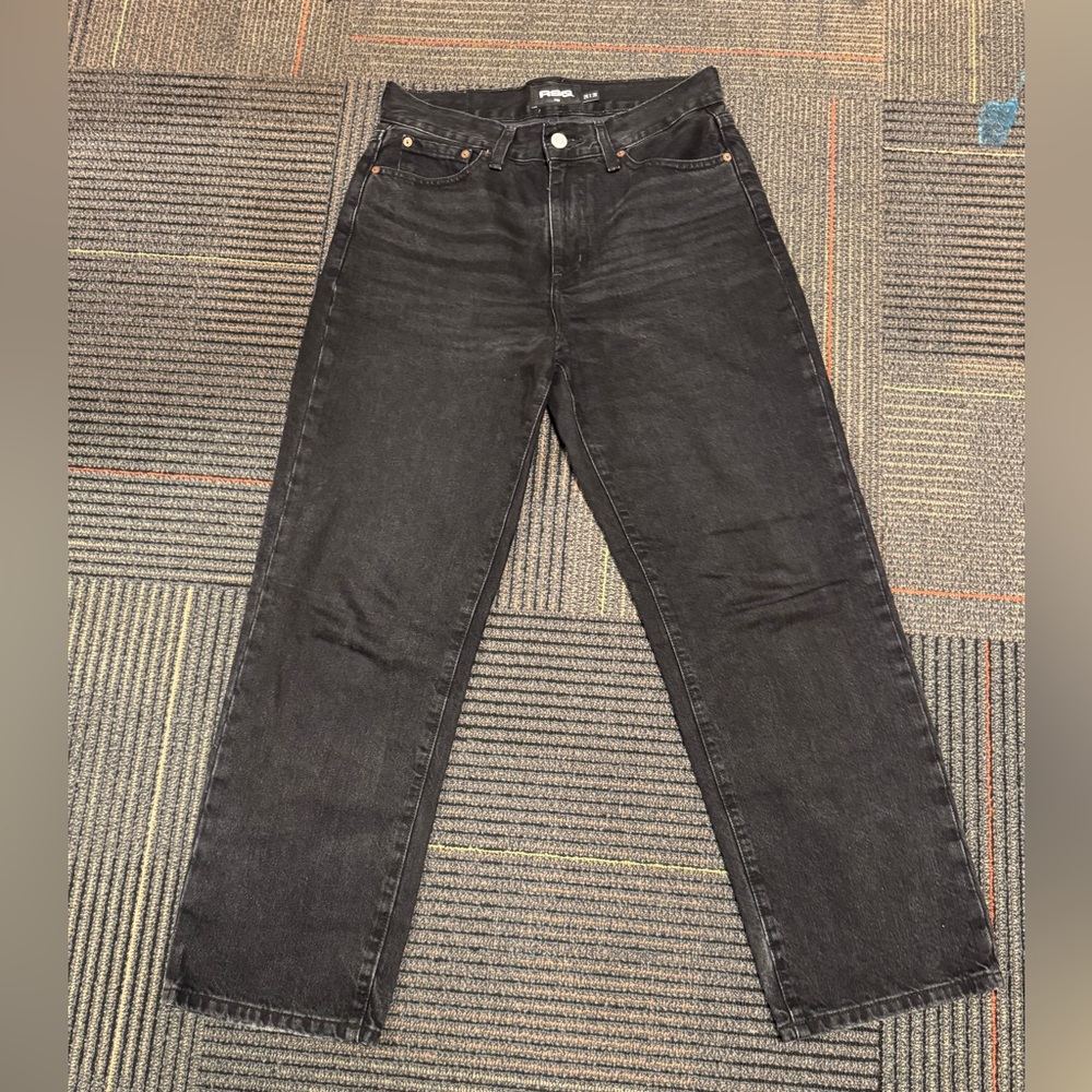 RSQ Men’s Washed Black baggy Jeans